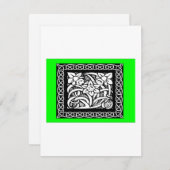 Celtic Knots Toutes les occasions Carte de voeux (Devant / Derrière)