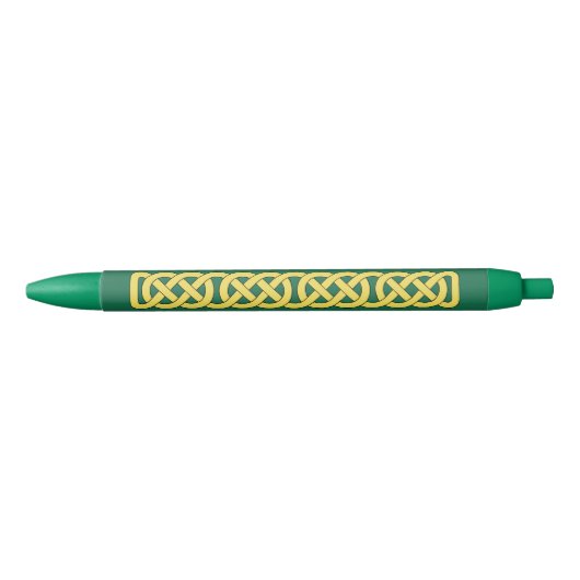 Celtic Knotwork Band Zwarte Inkt Pen (Voorkant)