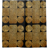 Celtic Knotwork Cross Douchegordijn (Voorkant)