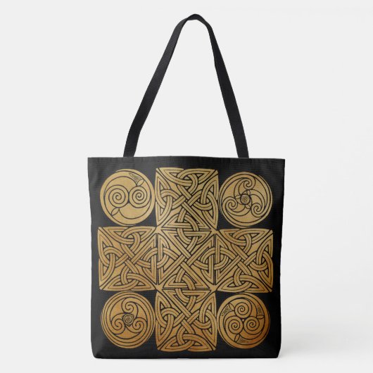 Celtic Knotwork Cross Draagtas (Voorkant)