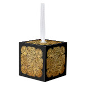 Celtic Knotwork Cross Kubus Ornament (Achter hoekig)