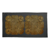 Celtic Knotwork Cross Kussensloop (Achterkant-Links)