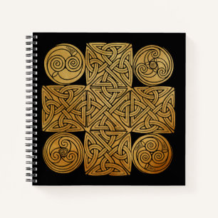 Celtic Knotwork Cross Notitieboek
