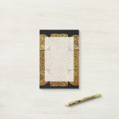 Celtic Knotwork Cross Post-it® Notes (Op bureau)