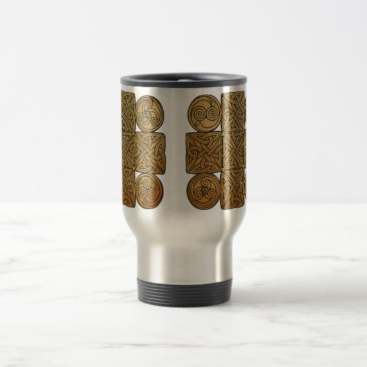 Celtic Knotwork Cross Reisbeker (Center)