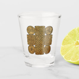 Celtic Knotwork Cross Shot glas