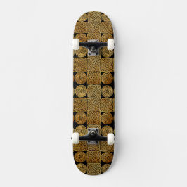 Celtic Knotwork Cross Skateboard