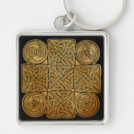 Celtic Knotwork Cross Sleutelhanger