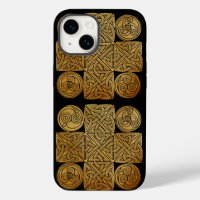 Celtic Knotwork Cross Speck iPhone 13 Hoesje