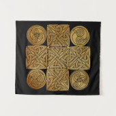 Celtic Knotwork Cross Wandkleed (Voorkant (horizontaal))