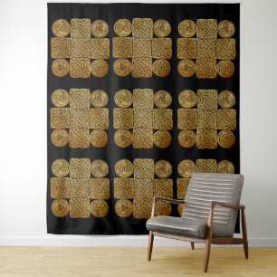 Celtic Knotwork Cross Wandkleed