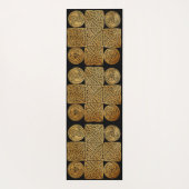 Celtic Knotwork Cross Yogamat (Achterkant)