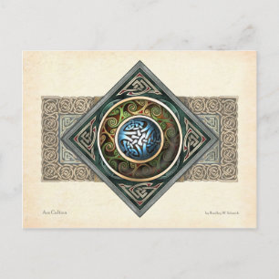 Celtic Knotwork Design Briefkaart