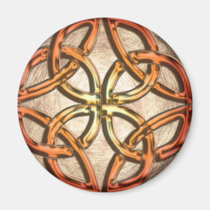 Celtic Knotwork Enamel Magneet