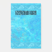 Celtic Knotwork Fish in Blue  Post-it® Notes (Voorkant)