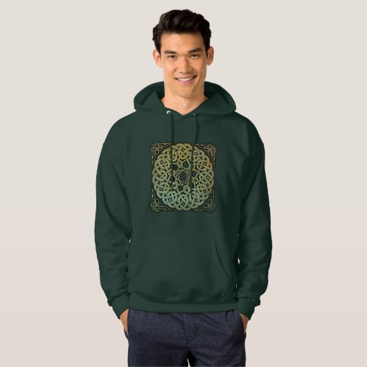 Celtic Knotwork Mandala Hoodie (Voorkant volledig)