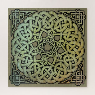 Celtic Knotwork Mandala Legpuzzel