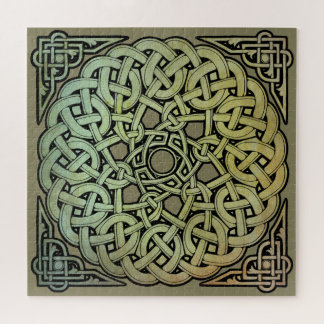 Celtic Knotwork Mandala Legpuzzel