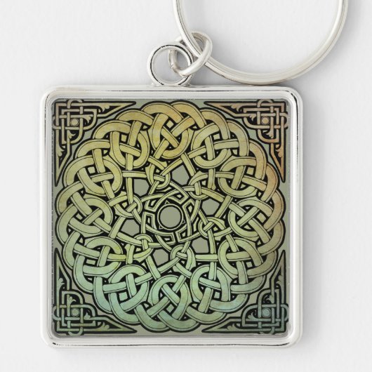 Celtic Knotwork Mandala Sleutelhanger (Voorkant)
