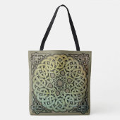 Celtic Knotwork Mandala Tote Bag (Voorkant)