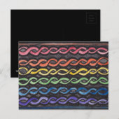 Celtic Knotwork Pride Flag Briefkaart (Voorkant / Achterkant)