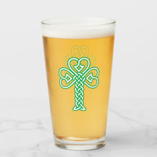 Celtic knotwork Shamrock Glas