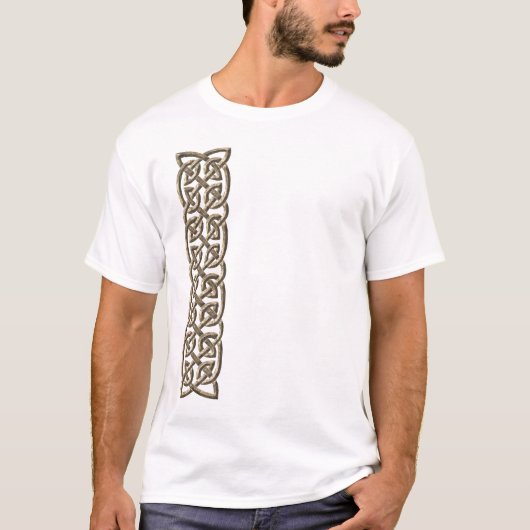 Celtic Knotwork - Stone 1 T-shirt (Voorkant)