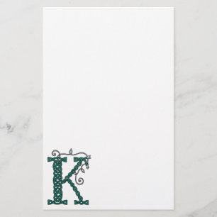 Celtic Letter K-briefpapier Briefpapier