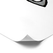 Celtic Letter L afdrukken Poster (Hoek)