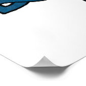 Celtic Letter R-druk Poster (Hoek)