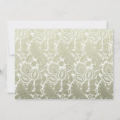 Celtic Love Knot Damask 50th Wedding Jubileum Kaart (Achterkant)