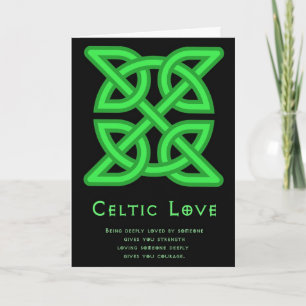 Celtic Love Wenskaart Kaart