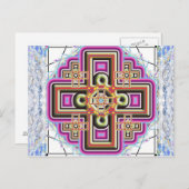 Celtic Magic Symbol Briefkaart (Voorkant / Achterkant)