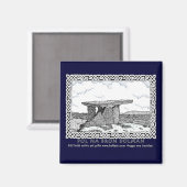 Celtic Magnet Celtic Dolman Design (Recto/Verso)