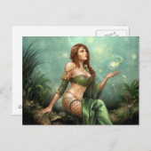 Celtic Maiden, Carte postale (Devant / Derrière)