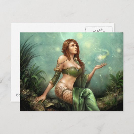 Celtic Maiden, Carte postale (Devant / Derrière)