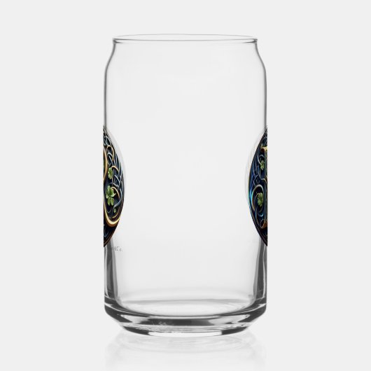 Celtic Monogram Can Glass Set (Gauche)