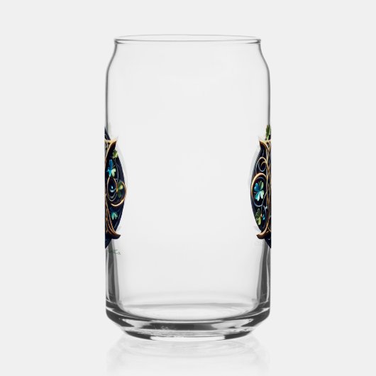 Celtic Monogram Can Glass Set (Droite)