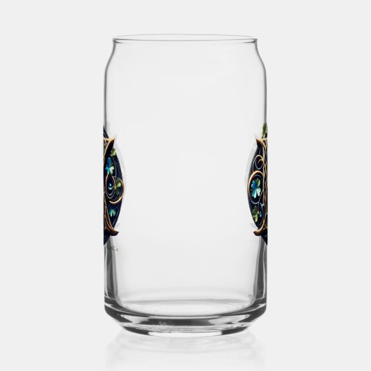 Celtic Monogram Can Glass Set (Gauche)