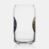 Celtic Monogram Can Glass Set Blikvorm Glas (Rechts)