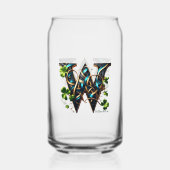 Celtic Monogram Can Glass Set Blikvorm Glas (Voorkant)