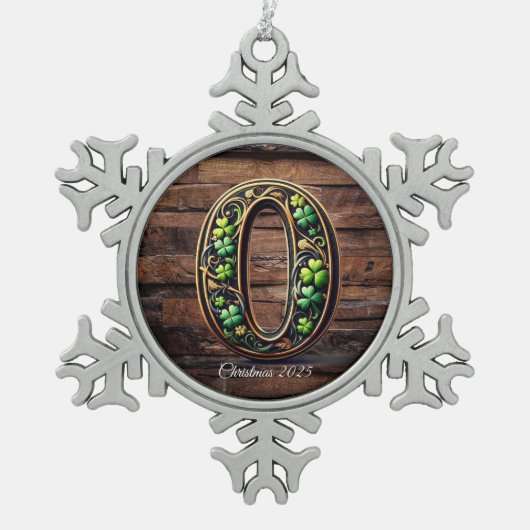 Celtic monogram letter ornament (Voorkant)