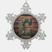 Celtic monogram letter ornament (Voorkant)