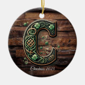 Celtic monogram letter ornament (Voorkant)