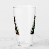 Celtic Monogram Pint Glass Glas (Links)