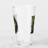Celtic Monogram Pint Glass Glas (Links)