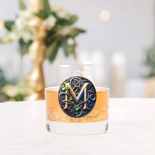 Celtic Monogram Rocks Glass Set Whisky Glas (Insitu (Huwelijk))