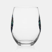 Celtic Monogram Wine Glass Set Wijnglas Zonder Voet (Links)