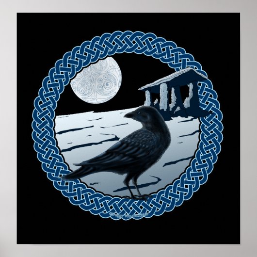 Celtic Moon, Raven & Dolman Prints & Posters (Voorkant)