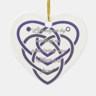 Celtic Motherhood Knot Keramisch Ornament